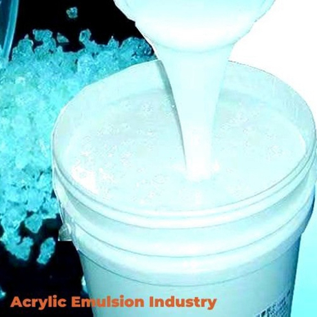 Émulsion acrylique pour la construction à l'objet de preuves de l'eau