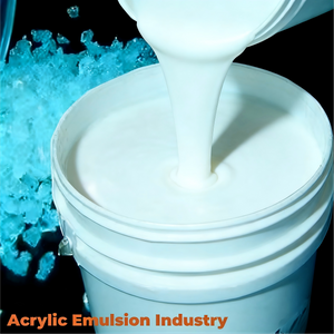 Émulsion acrylique pour la construction à l'objet de preuves de l'eau