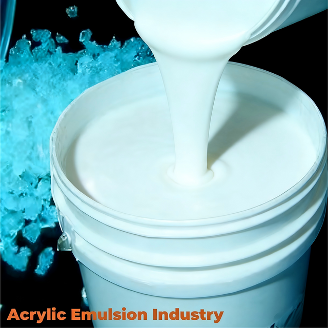 Émulsion acrylique pour la construction à l'objet de preuves de l'eau