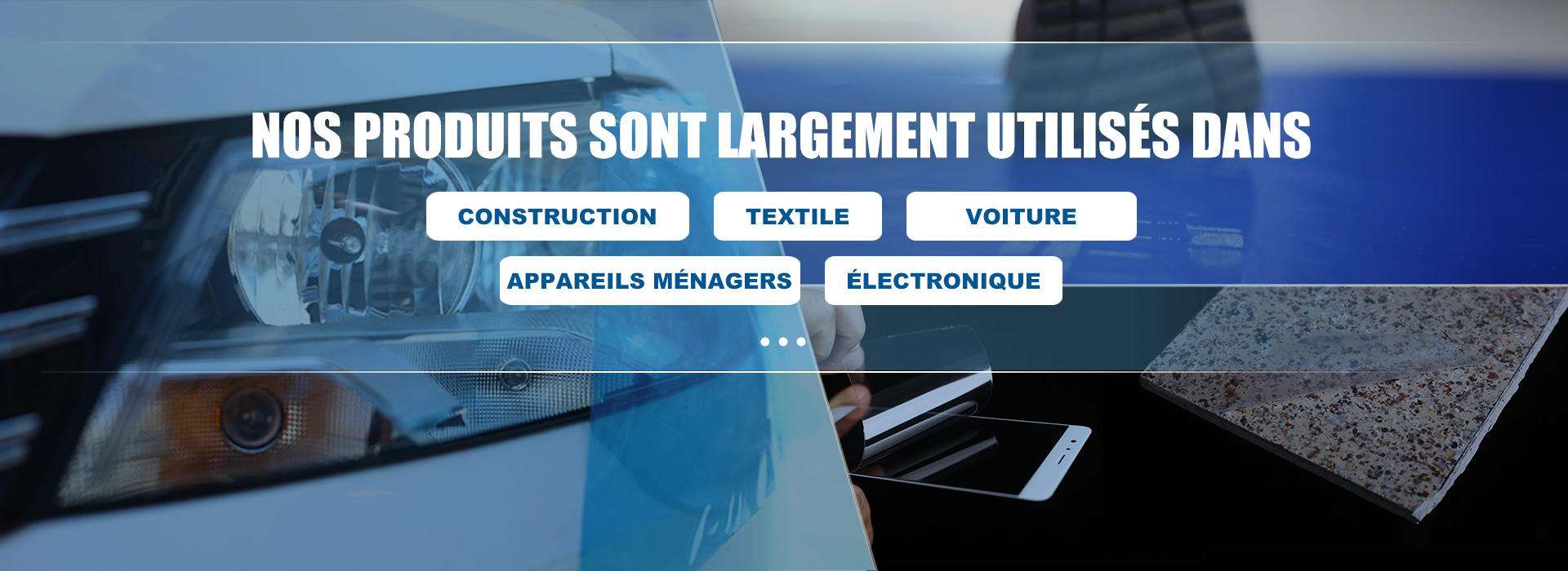 OUR PRODUCTS ARE WIDELY USED